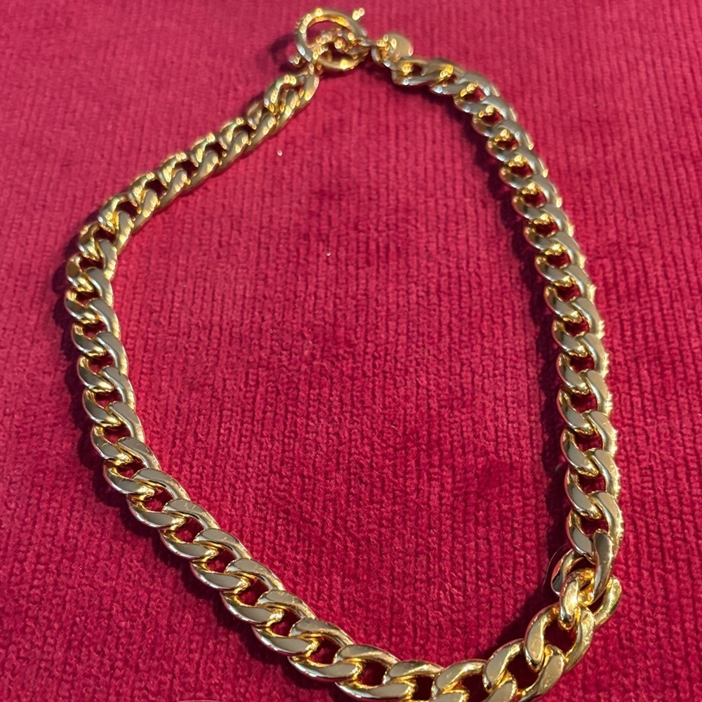 Dyadema Italy Toggle Classic Gold Chain Necklace